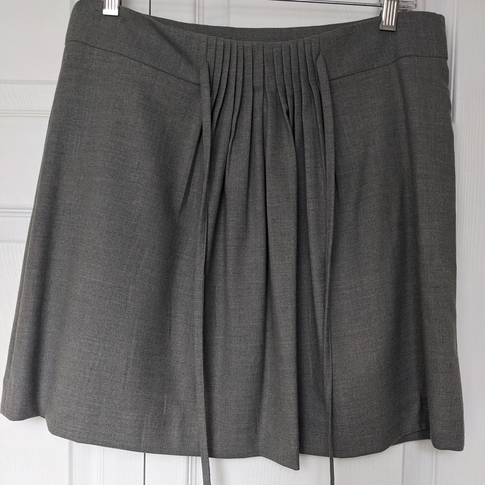 GAP Gray A-Line Skirt
